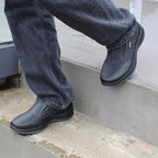 Minfot Rex Loafer Herre Vannavvisende TEX Skinn Svart