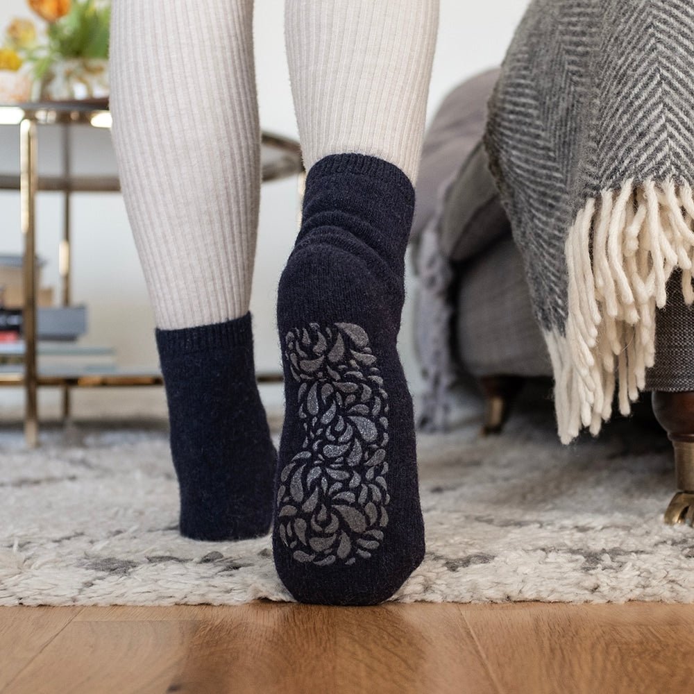Minfot Antisklisokker Ull Cosy Iris 2-pk