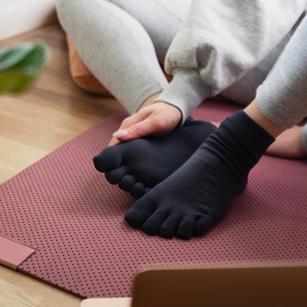 Produktbild 2 - Minfot Tåstrumpor Sport Antracit 1-pack