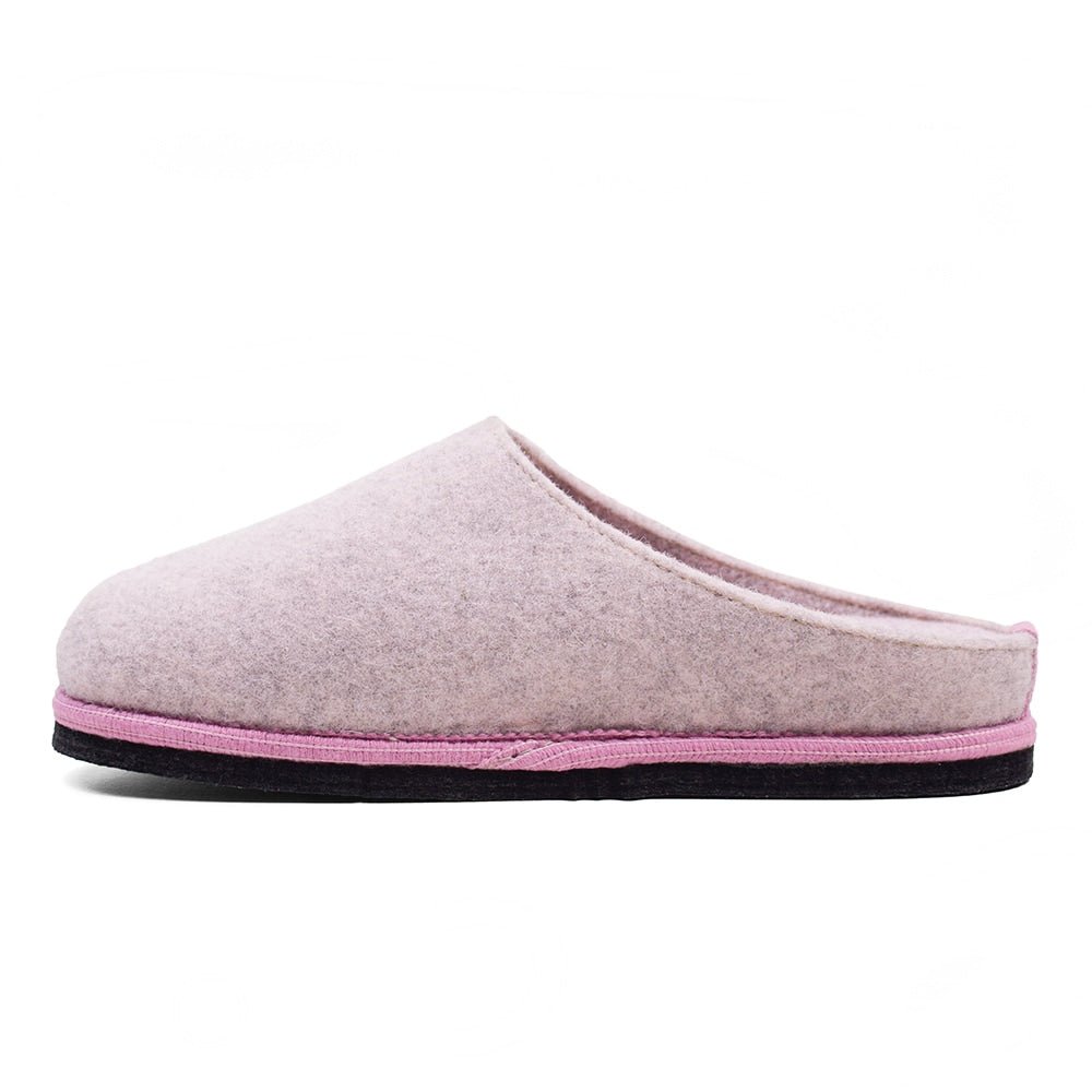 Minfot Tøfler Slip-on Viken Ull Rosa