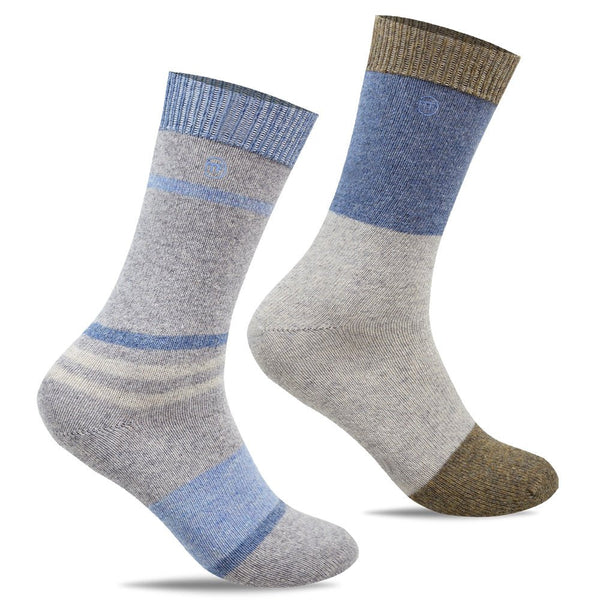 Minfot Ullstrømper Strand Indigo 2-pk