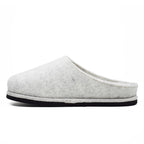 Minfot Tøfler Slip-on Viken Ull Lysegrå