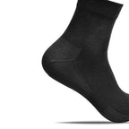 Minfot Bambustrømper Quarter Svart 1-pk