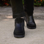 Minfot Hilma Boots med Glidelås TEX-membran Svart