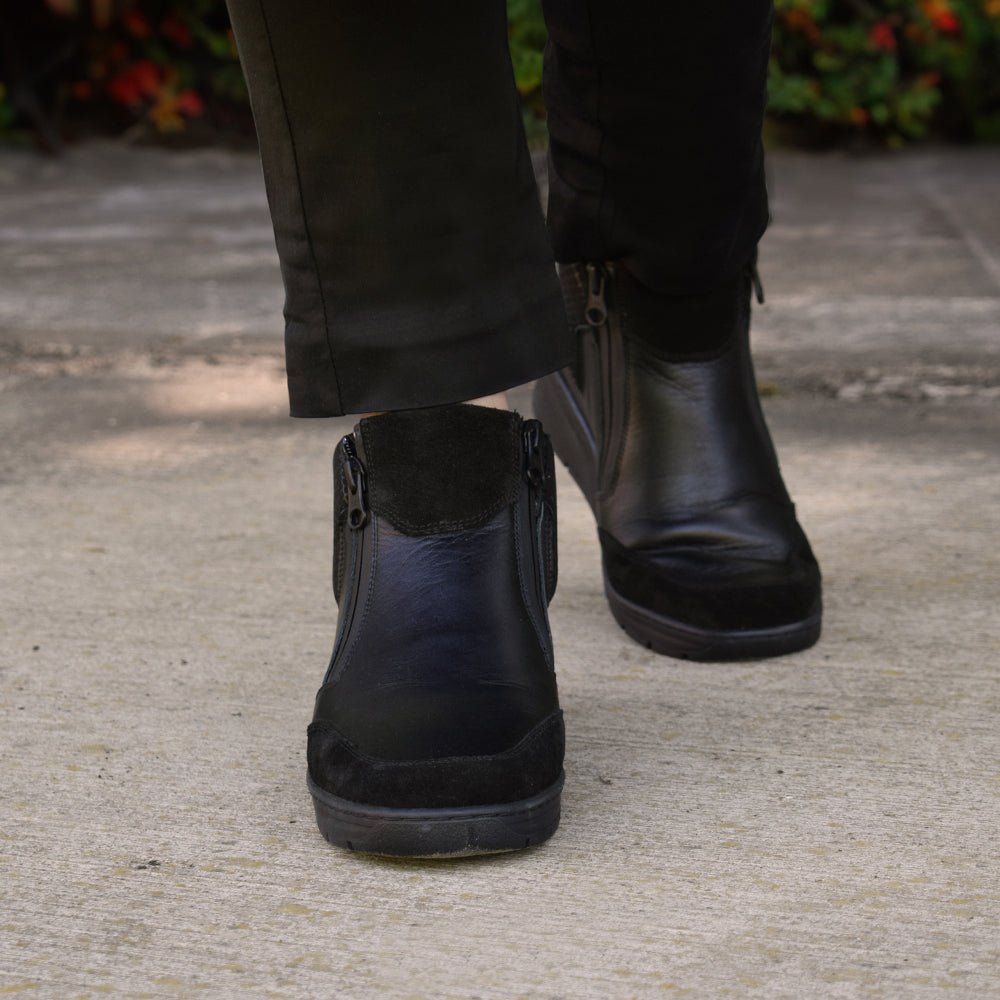 Produktbild 13 - RESALE Minfot Hilma Boots med Dragkedja TEX-membran Svart