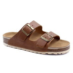 Minfot Kayo Sandaler Dame Skinn Primo Soft Lysbrun