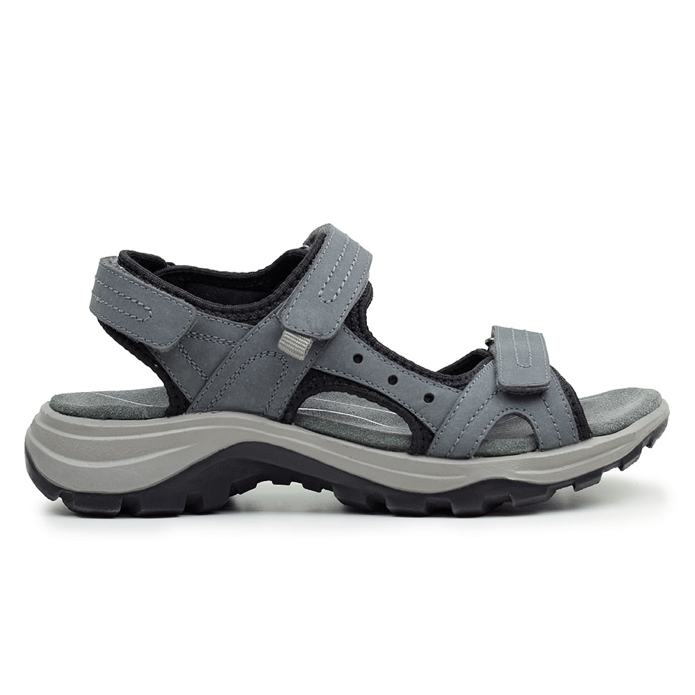 Produktbild 3 - Minfot Sandaler Sandhamn Dam Nubuck Grey