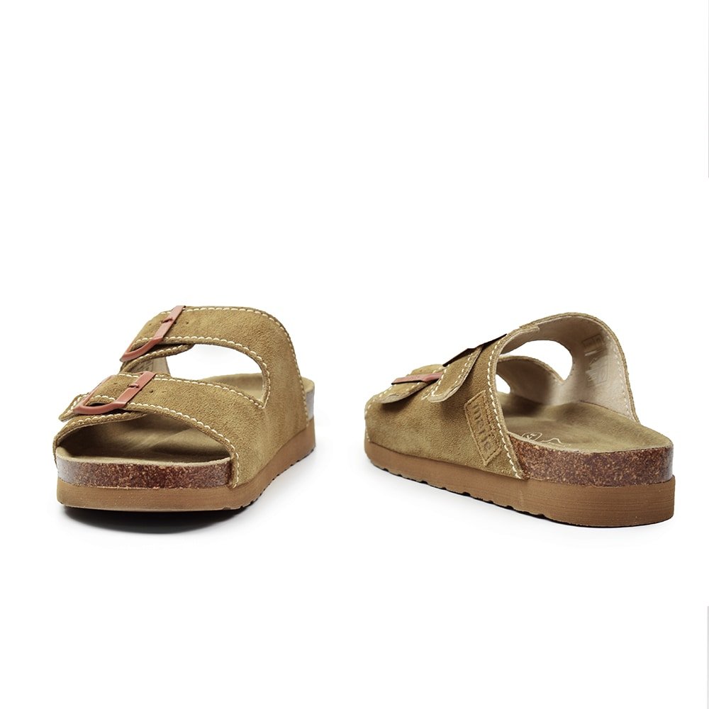 Sköna Marie Sandal Dame Lolo Golden Brown