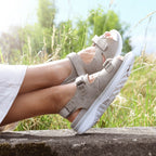 Minfot Sunny Sandaler Dame Khaki