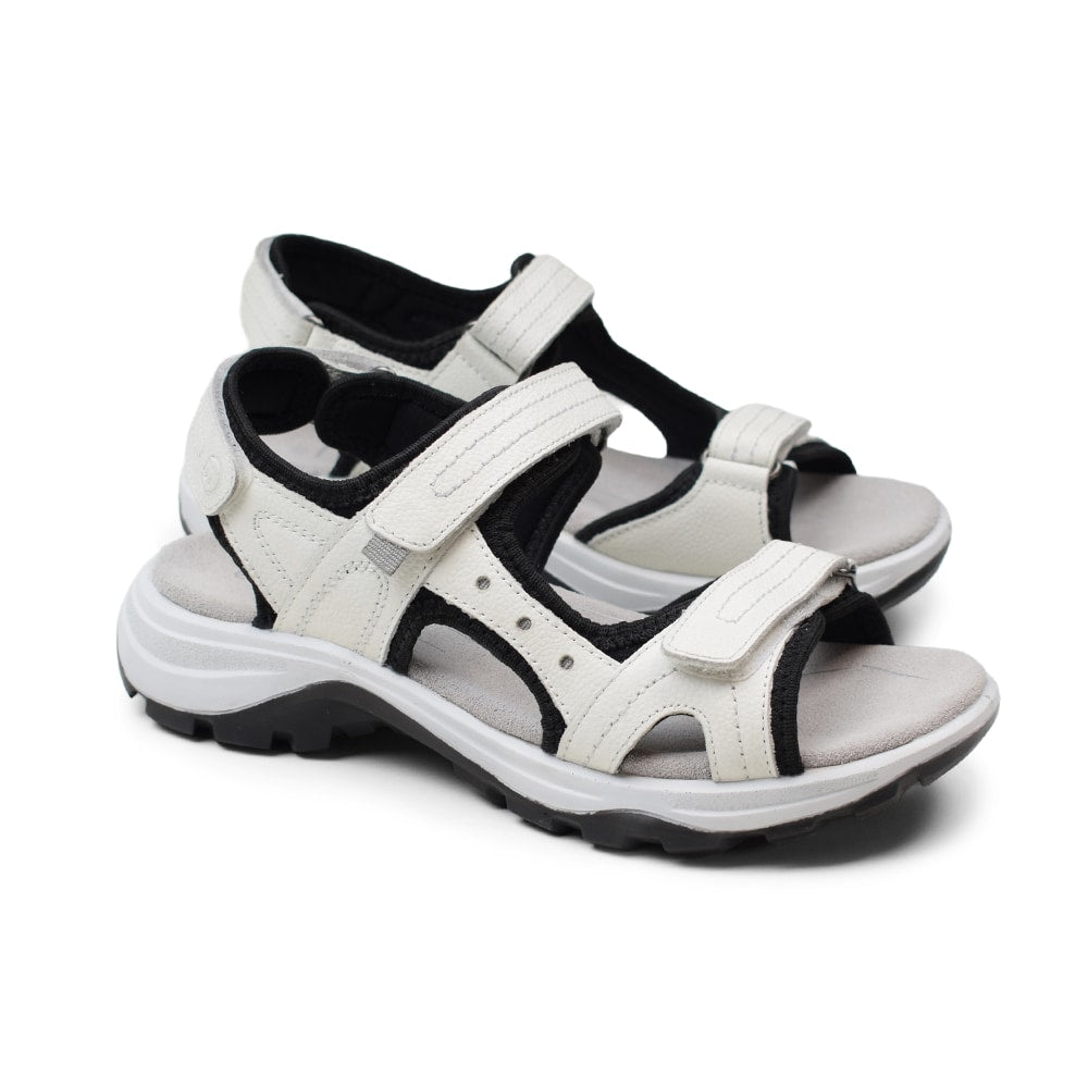 Minfot Sandaler Sandhamn Dame Lær Offwhite