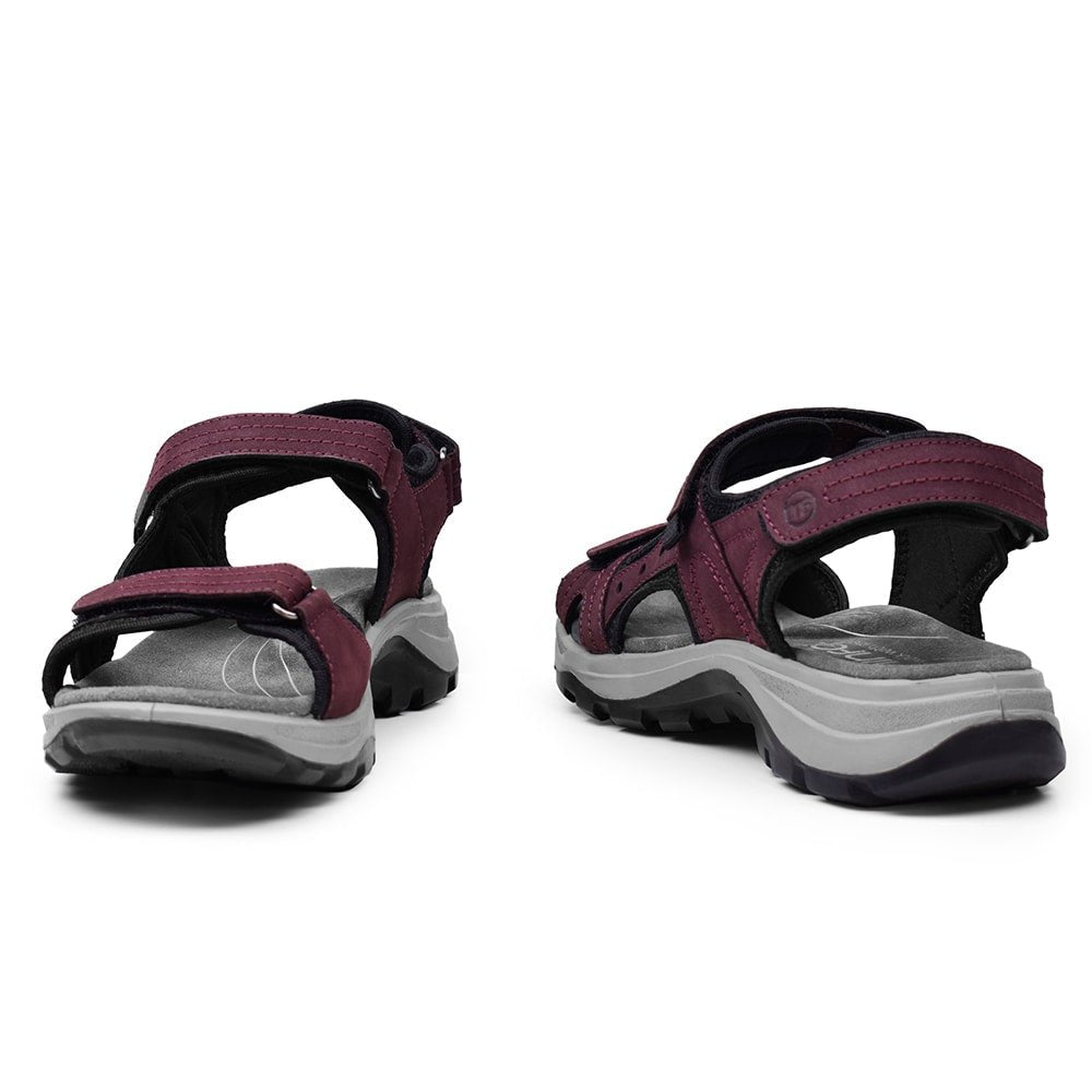 Produktbild 8 - Minfot Sandaler Sandhamn Dam Nubuck Bordeaux