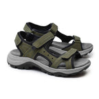 Minfot Sandhamn Sandaler Dame Nubuck Oliv Grønn