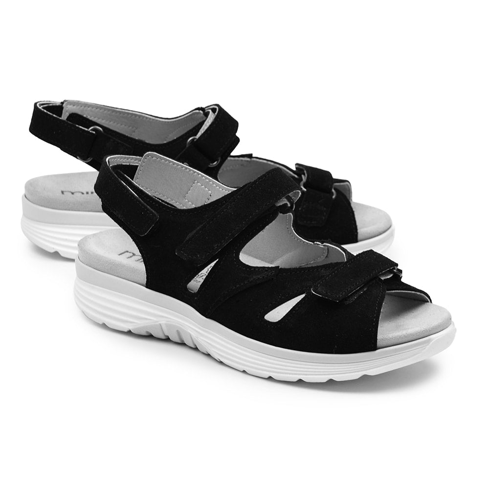 Minfot Sunny Sandaler Dame Svart