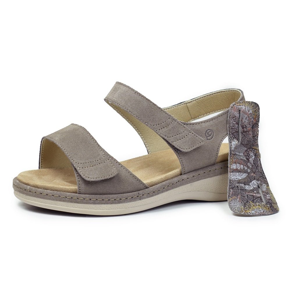 Produktbild 7 - Suave Extra Bred Sandal Beige Tenn