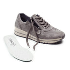 Minfot Cloe Sneaker Glidelås Semsket skinn Taupe