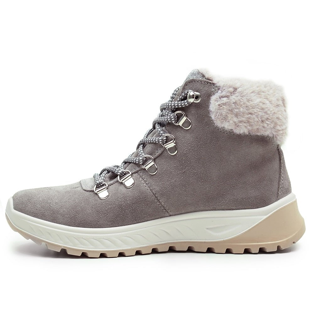 Minfot Sala Støvler Semsket skinn J-Tex Taupe