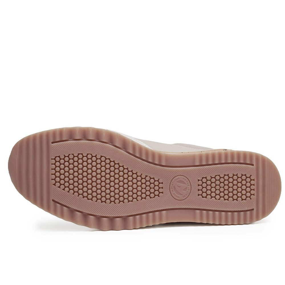 Produktbild 6 - Minfot Alley Sneaker Stretch med glidelås, beige.