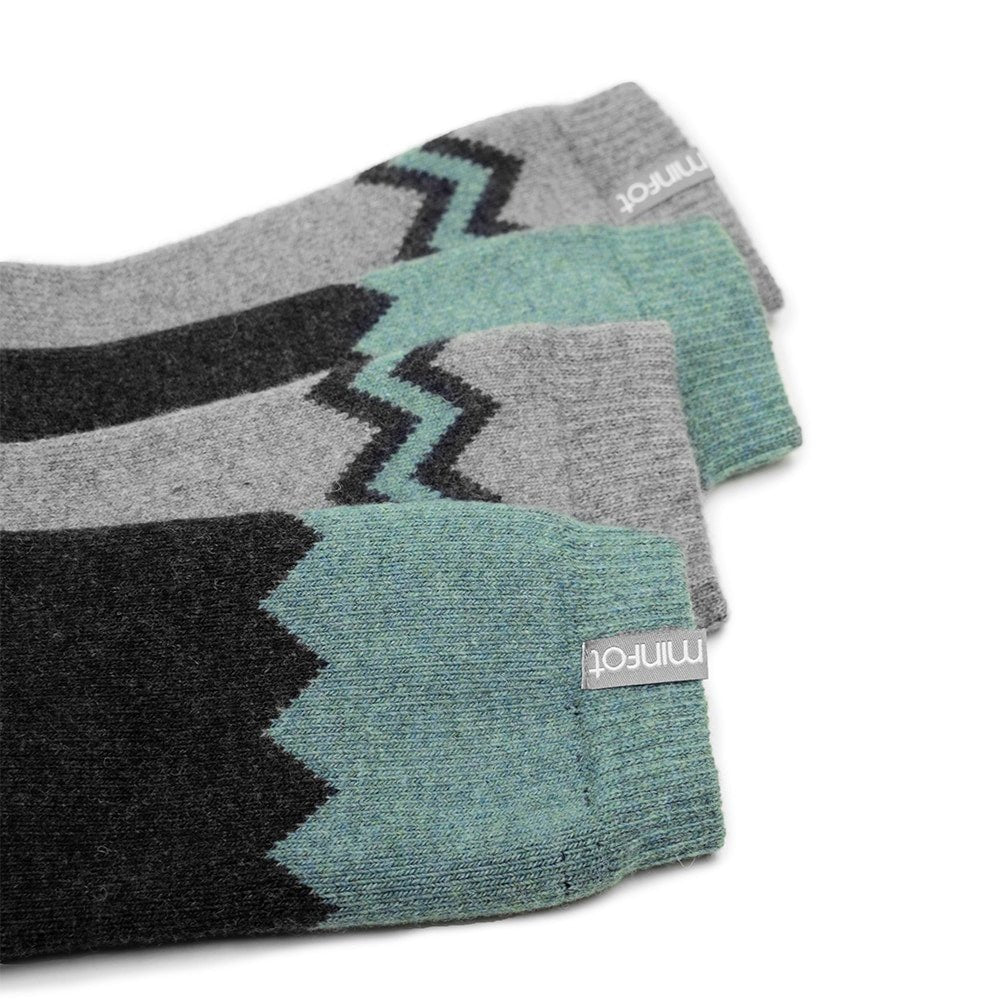 Minfot Raggsokker Ull Berg 2-pk