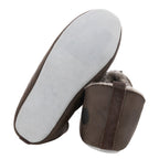 Shepherd Lina Saueskinnstøfler Stone Oiled Antique