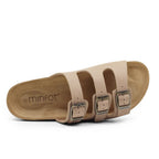 Minfot Lo Sandaler Dame Bio Skinn Stone