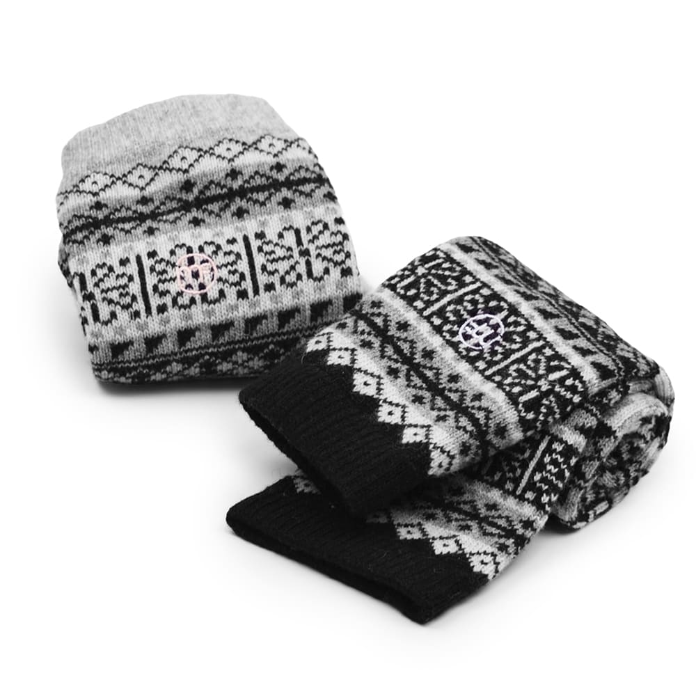 Minfot Geilo Ullstrømper Svart 2-pk