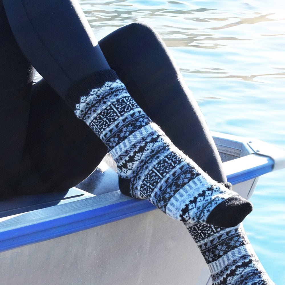 Minfot Geilo Ullstrømper Svart 2-pk