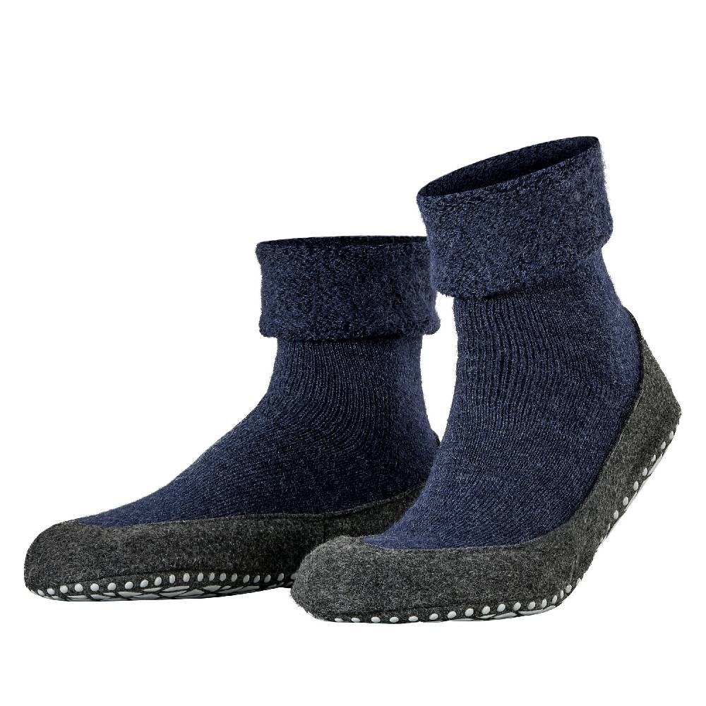 Falke Cosyshoe Slippers Herre Ull Mørkblå