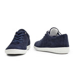 Minfot Aveny Sneaker Dame Semsket skinn Navy