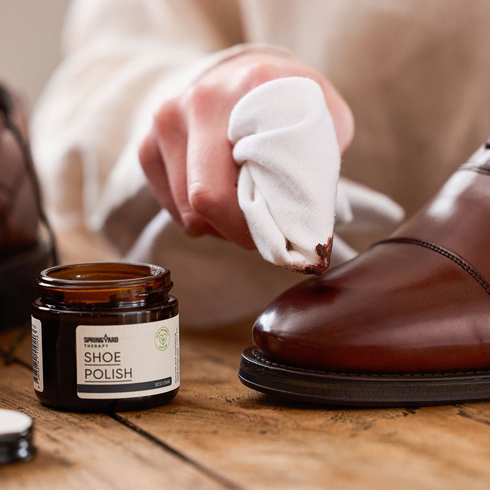 Springyard Shoe Polish Skokrem Lær Brun