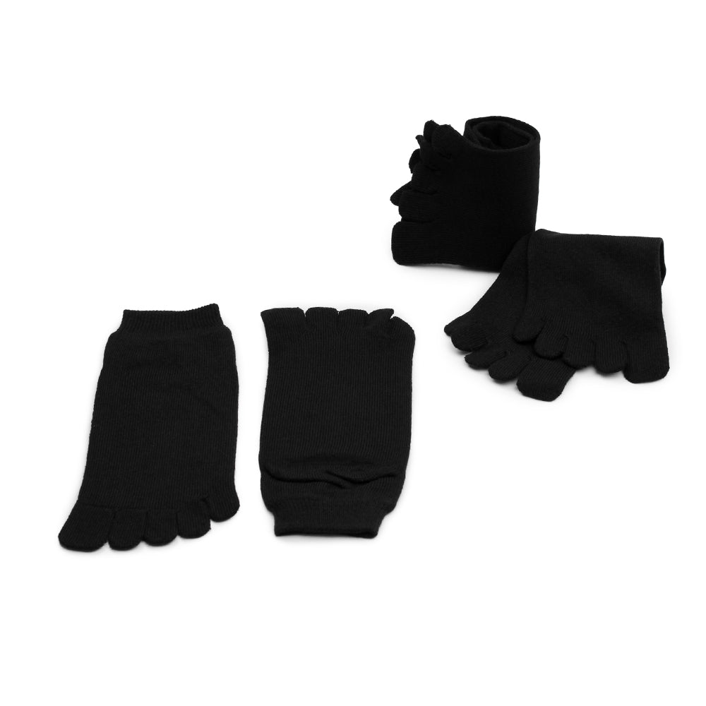 Produktbild 5 - Minfot Tåstrumpor Sport Svart 3-pack