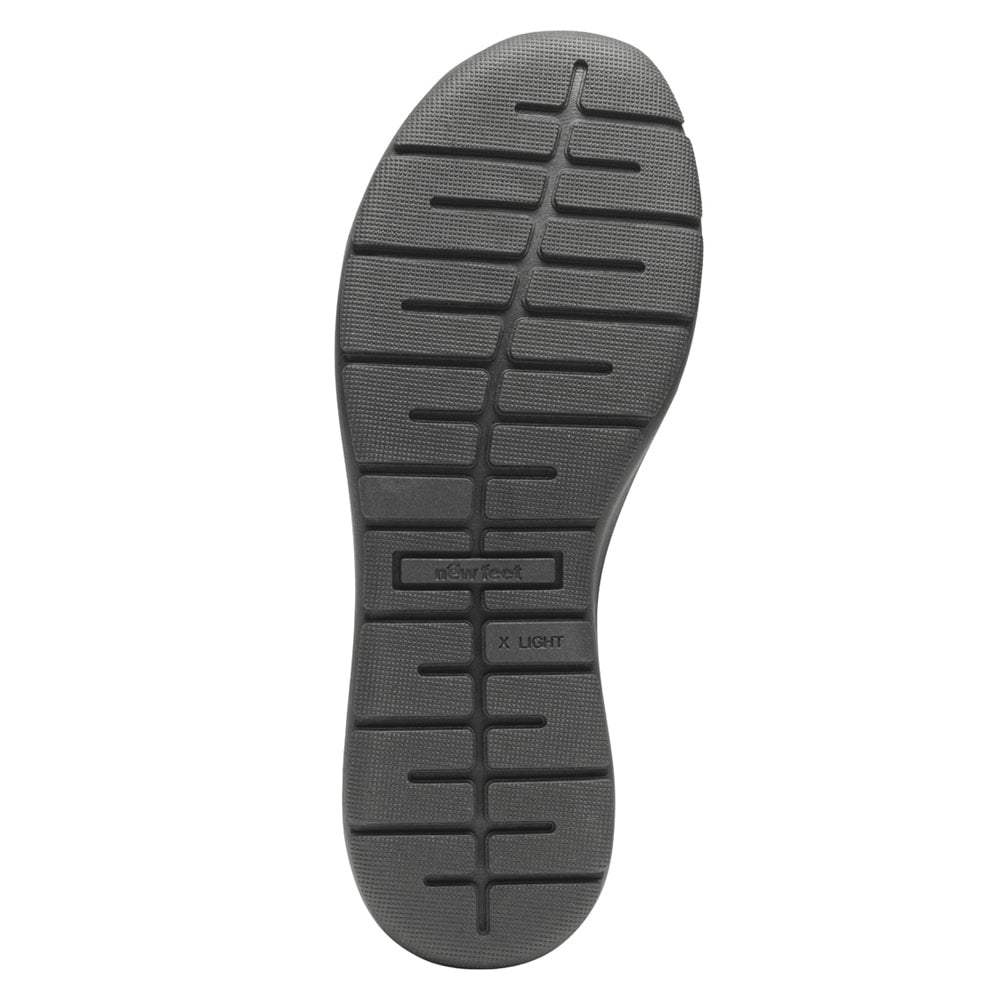 Produktbild 3 - New Feet Ella Skor Dam Orthostretch Zip Lace Svart