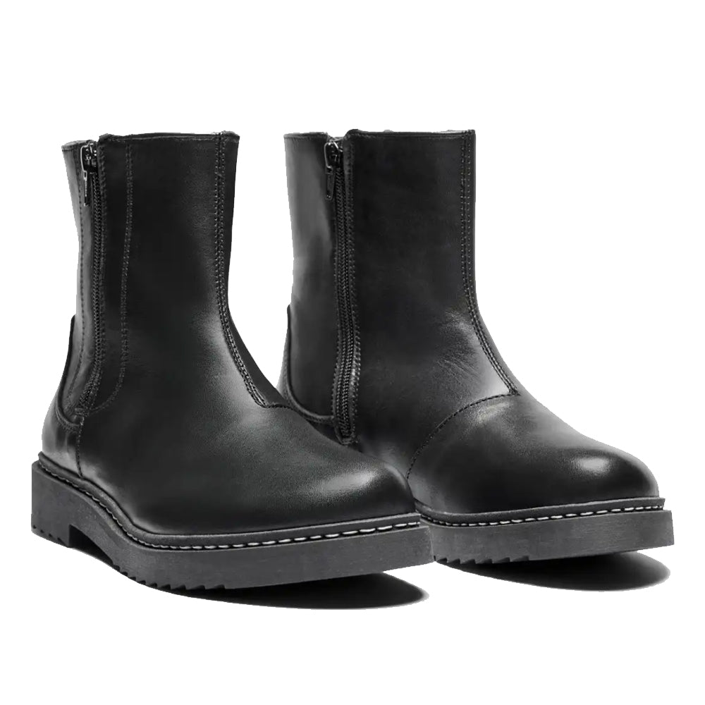 New Feet Lykke Støvler Glidelås Svart