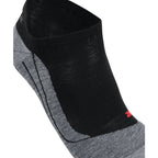 Falke TK5 Invisible Men No Show Socks Black Mix