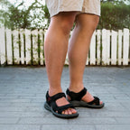 Minfot Sandal Herre Karlshamn Svart