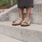 Minfot Lo Sandaler Dame Bio Skinn Stone