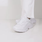 Minfot Joy Sneaker Dame Skinn Hvit