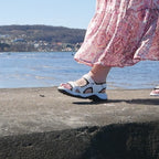 Minfot Sandhamn Sandaler Dame Lær Offwhite