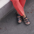 Minfot Upstep Lux Sandaler Dame Svart