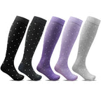 prickiga-stodstrumpor-minfot-viola-5-pack