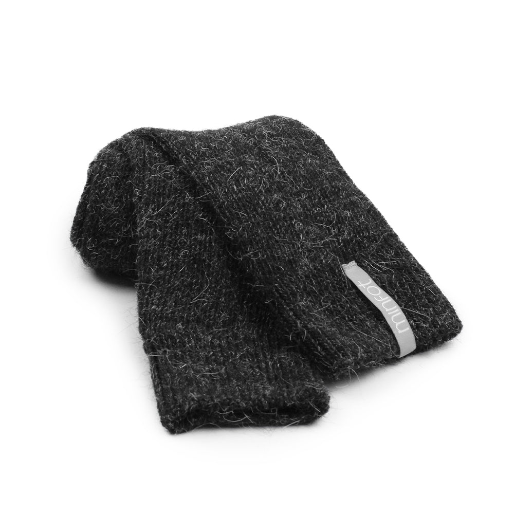 Minfot Raggsokker Alpacka Antracit 1-pk