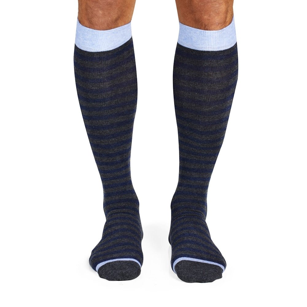 Minfot Støttestrømper Bomull Eco Line Grey 1-pk