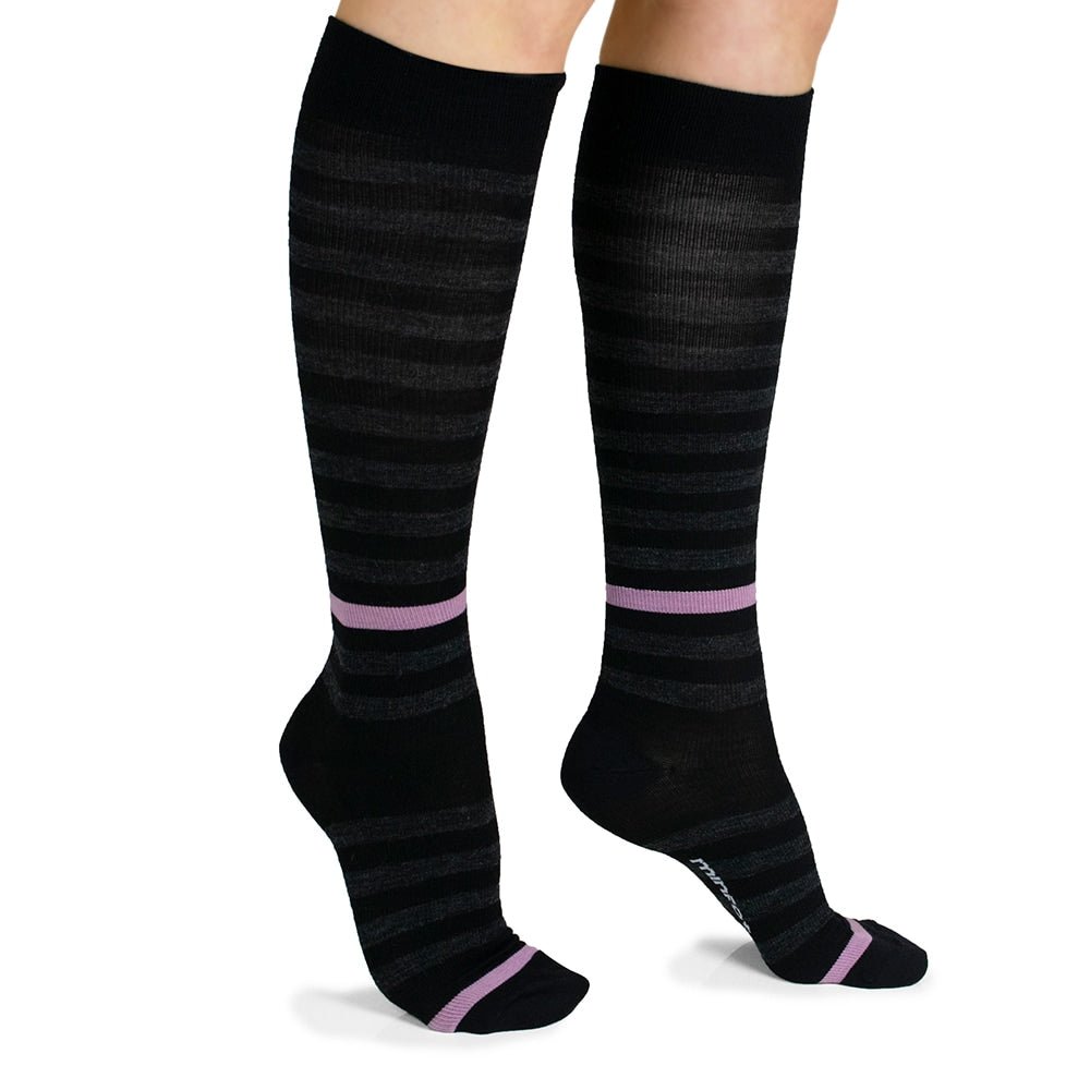 Produktbild 2 - Minfot Støttestrømper Merinoull Sunrise 3-pk