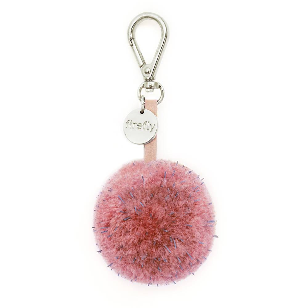 Firefly Pom Pom Refleksboll Rose