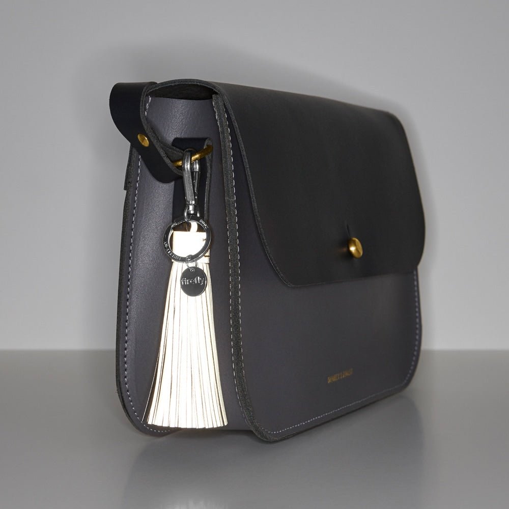 Firefly Refleks Soft Tassel Reflector Zebra Print