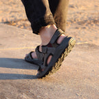 Minfot Sandal Herre Karlshamn Grå