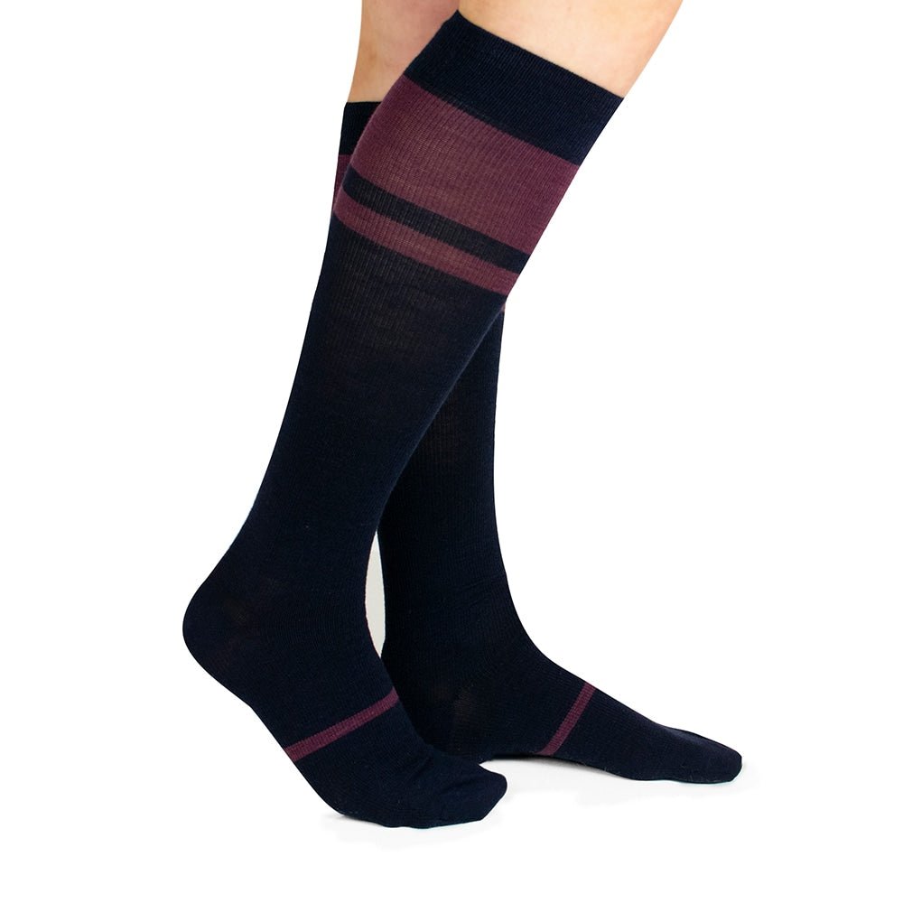 Produktbild 2 - Minfot Støttestrømper Merinoull Midnight 3-pk