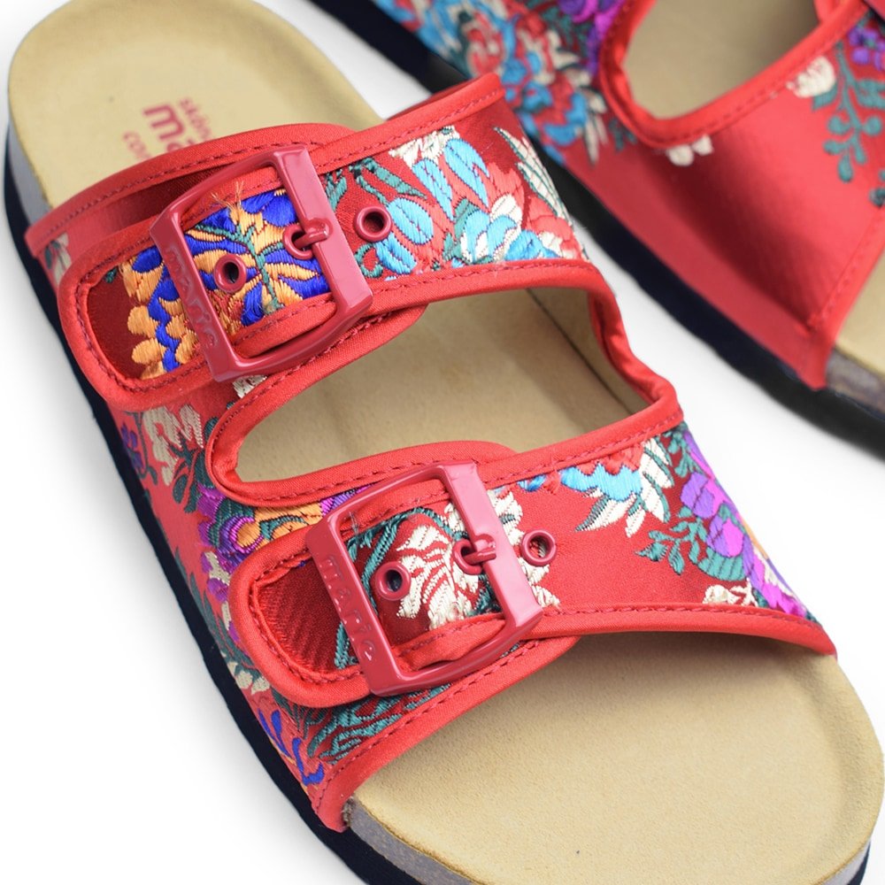 Sköna Marie Damesandal Thalia Rød