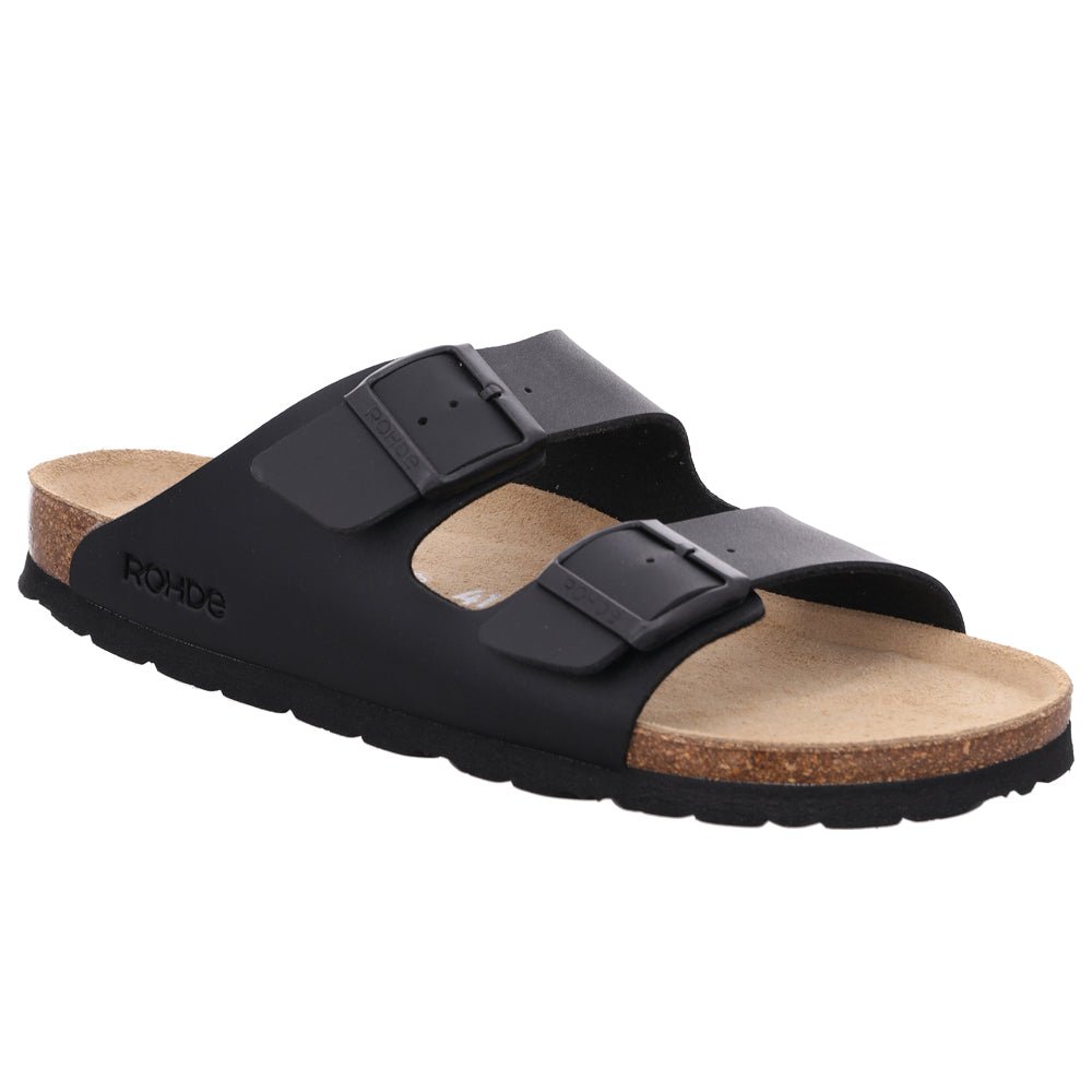 Rohde Sandaler Herre Birkoflor Svart