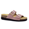 Minfot Sandaler Myk Bio Moa Semsket skinn Rosa