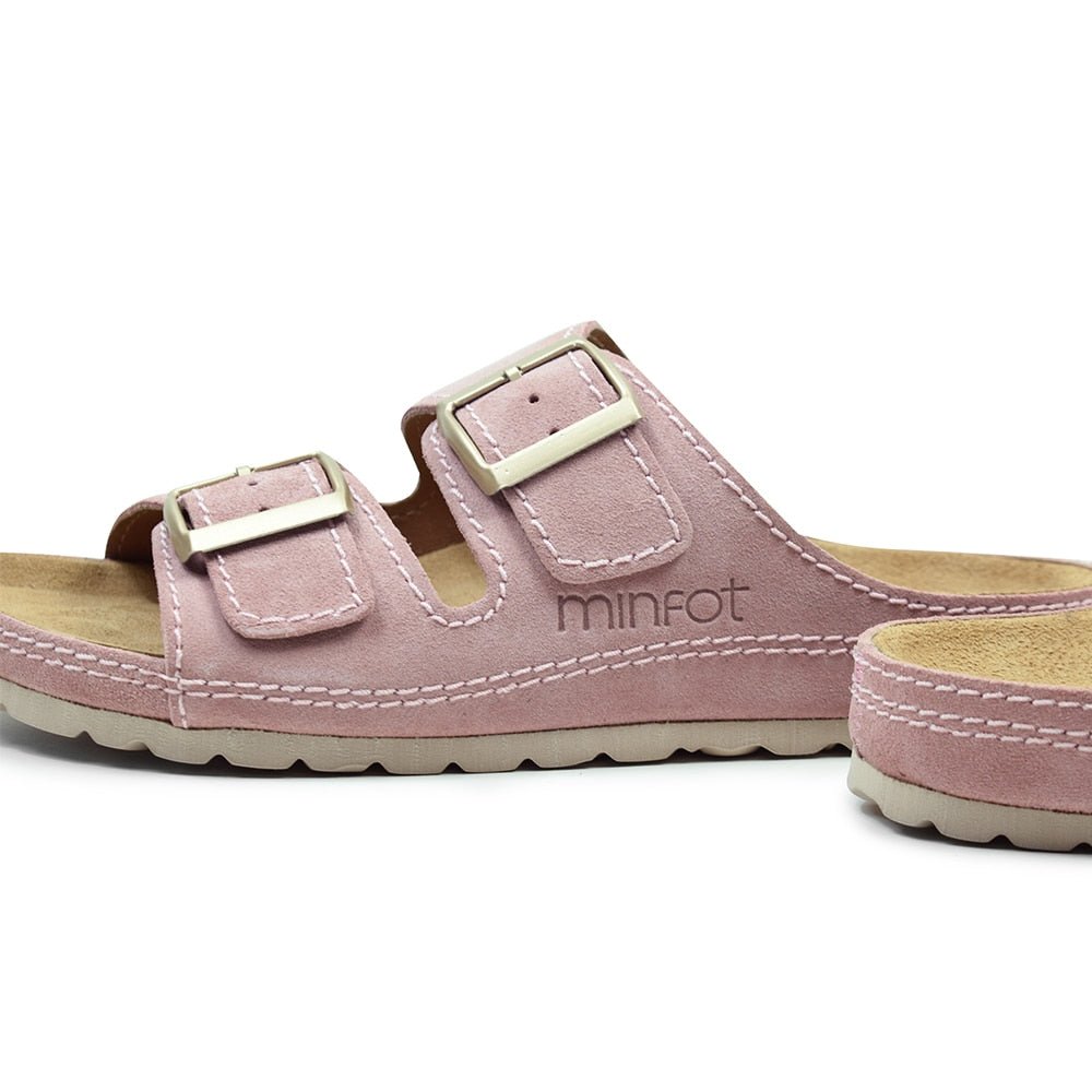 Produktbild 9 - Minfot Sandaler Voss Mocka Rosa
